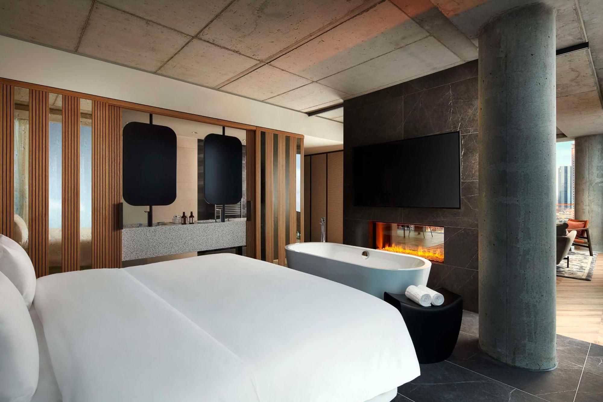 Hotel Nh Collection Frankfurt Spin Tower Frankfurt nad Menem Zewnętrze zdjęcie