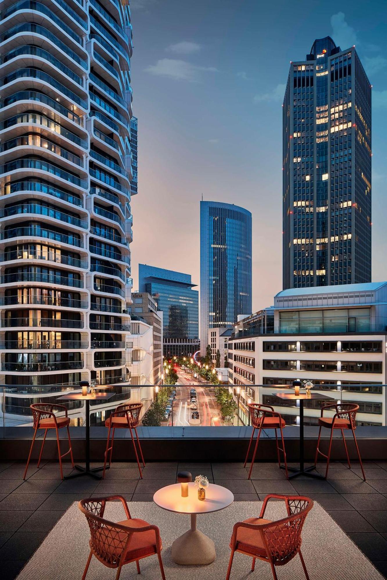 Hotel Nh Collection Frankfurt Spin Tower Frankfurt nad Menem Zewnętrze zdjęcie