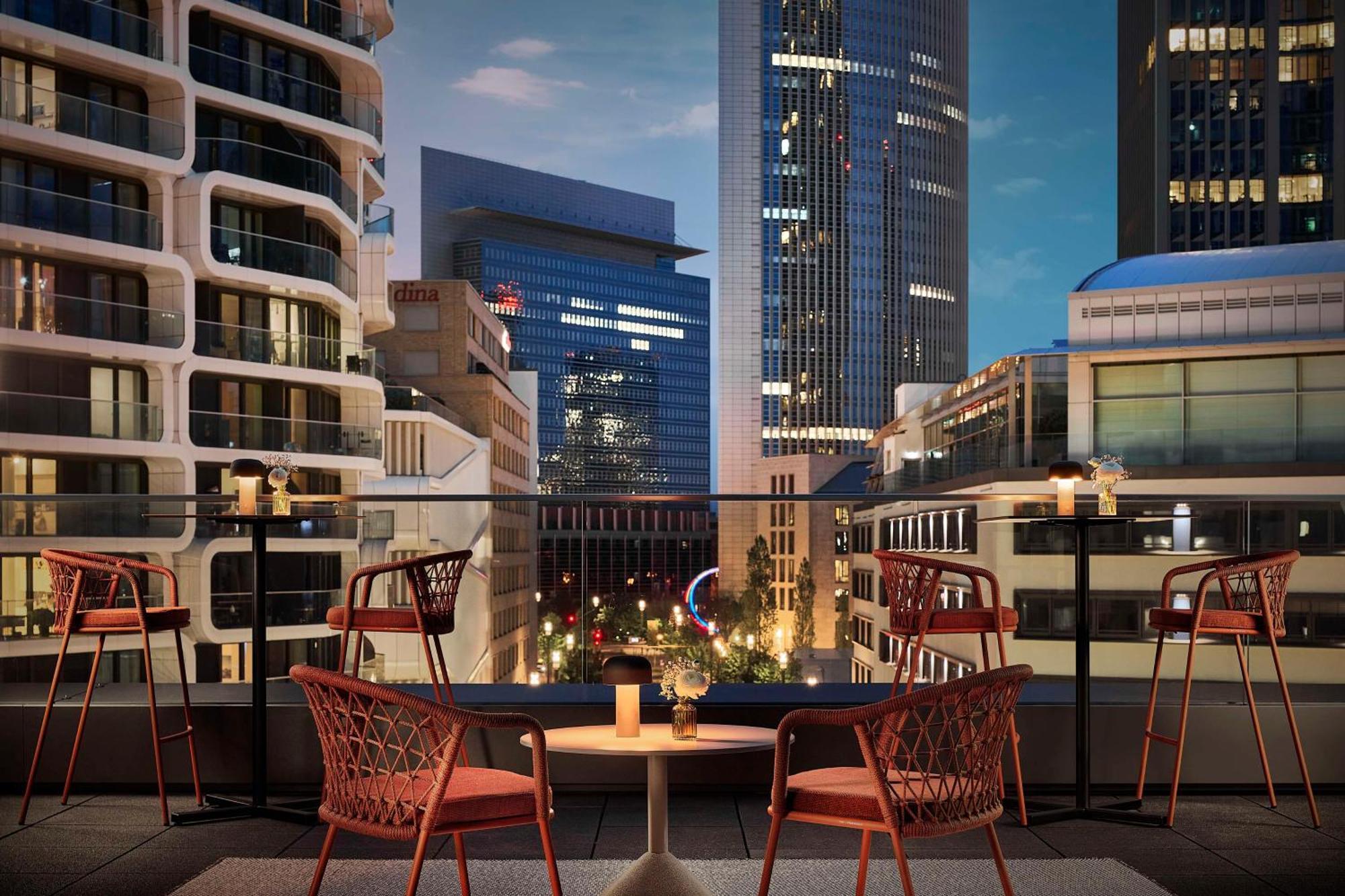 Hotel Nh Collection Frankfurt Spin Tower Frankfurt nad Menem Zewnętrze zdjęcie