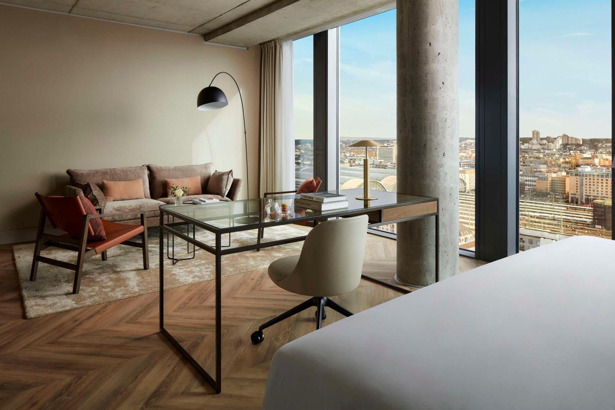 Hotel Nh Collection Frankfurt Spin Tower Frankfurt nad Menem Zewnętrze zdjęcie
